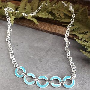 Avon Fragrant Garden Link Frontal Necklace